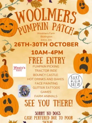 Woolmer's Pumpkin patch event