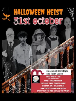 Halloween Heist event poster